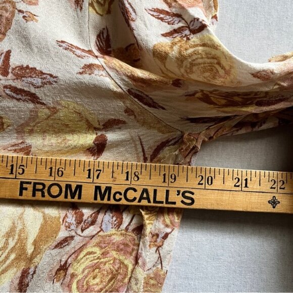 NWT Free People Everything's Rosy Florak Boho Bodysuit Sz S - Picture 10 of 11